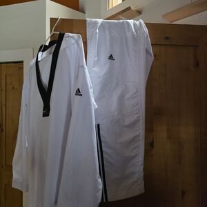 Adidas White Taekwondo Uniform